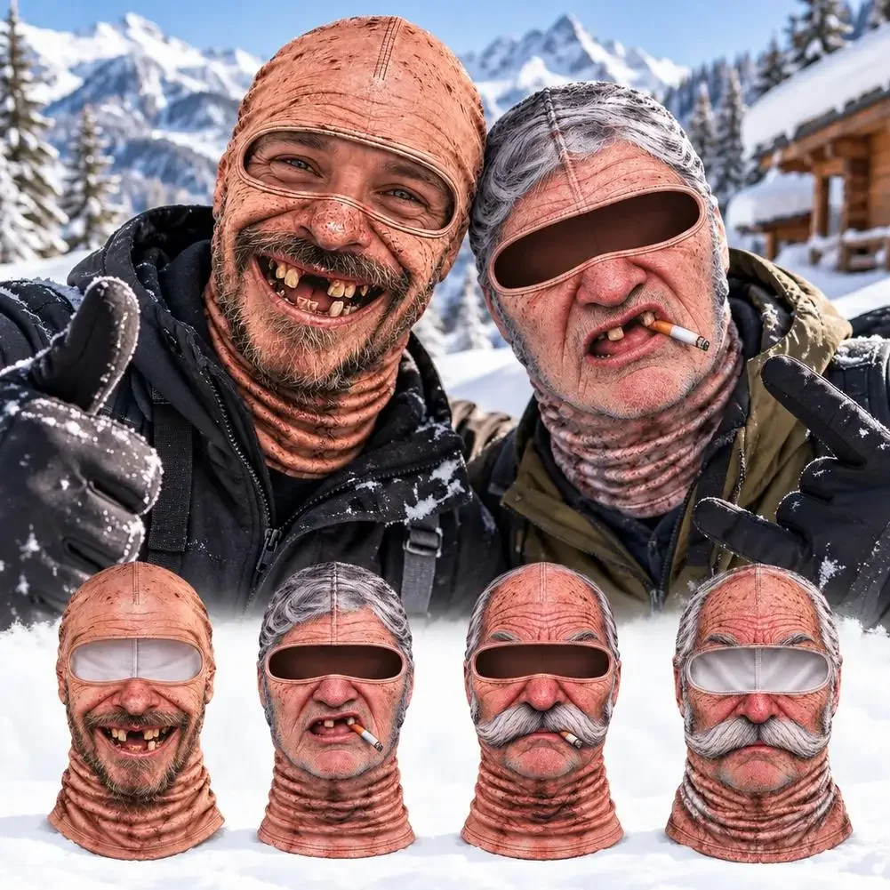 3D Printing Mask - Дышащая балаклава для велоспорта, маска для