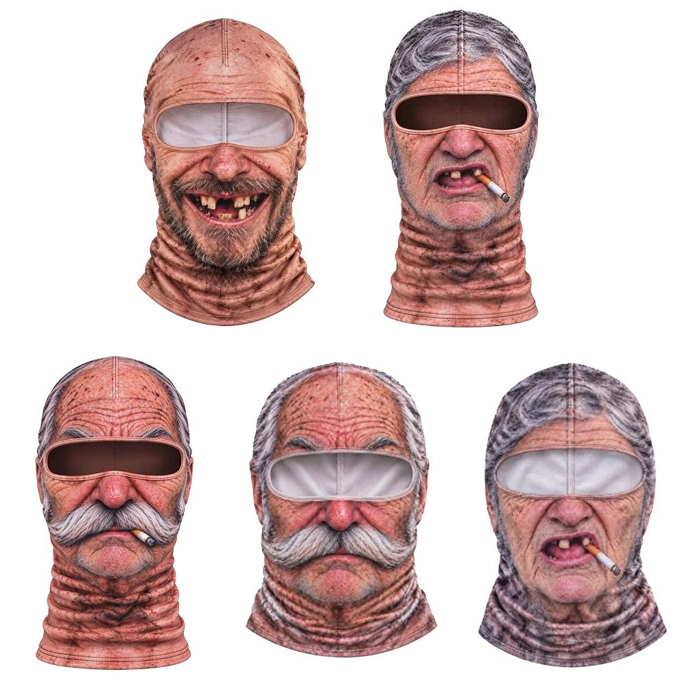3D Printing Mask - 1 шт. 3D-балаклава с принтом лица