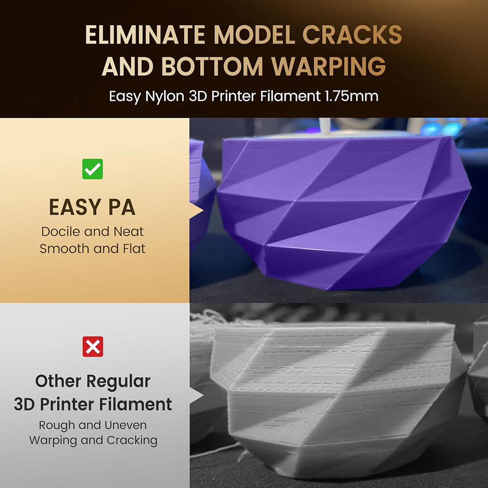 JAYO Easy PA Нить 1,75 мм Нейл – обзор и цена 3D Printing Nylon