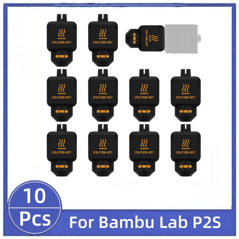 10 шт. черных силиконовых чехл – обзор и цена 3D Printing Bambu Lab