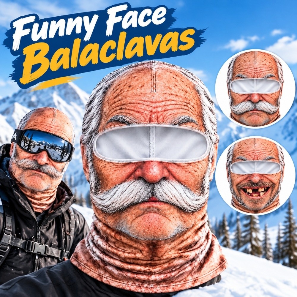 Зимняя забавная маска для лыжн – обзор и цена 3D Printing Mask