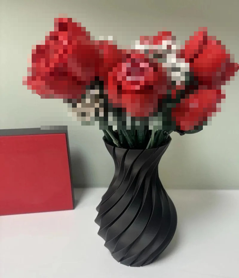 Ваза для Lego букет роз цветы  – обзор и цена 3D Printing Lego Bricks